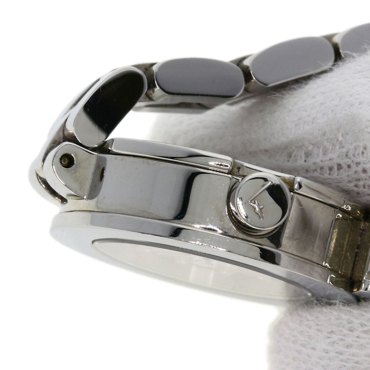 Salvatore Ferragamo Watches Quartz Stainless Steel , Stainless Steel Silver Gancini 12P Diamond