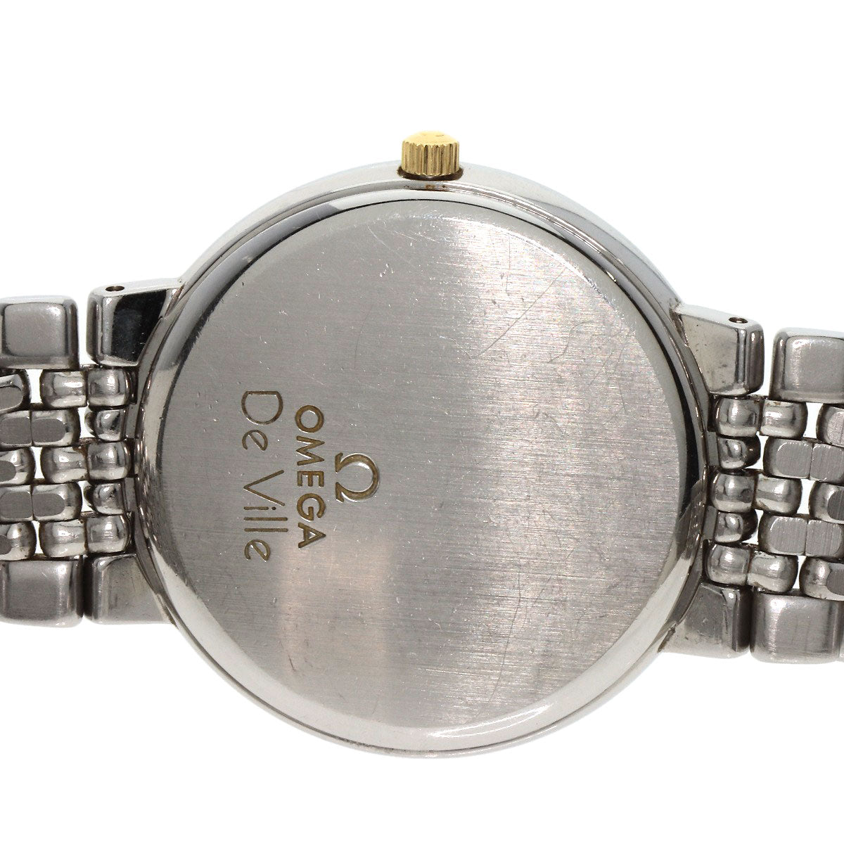Omega Watches Quartz Stainless Steel , Stainless Steel Silver De Ville Ivory Dial Mens