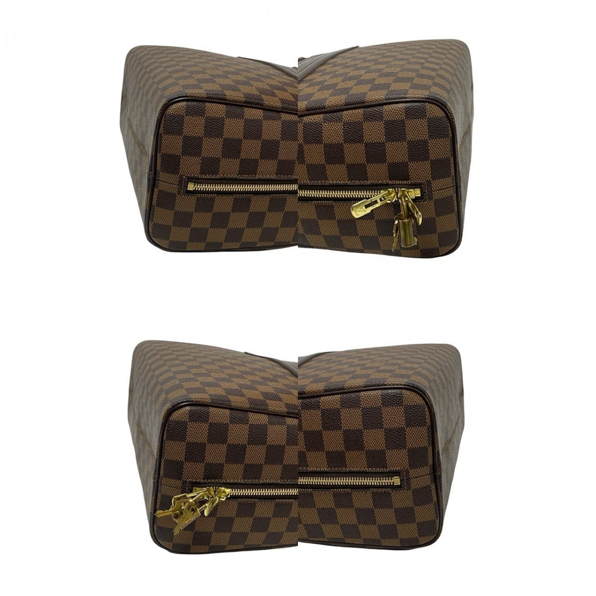 Louis Vuitton Handbag N41455 Leather, Pvc Brown Damier Norita Women(Unisex)
