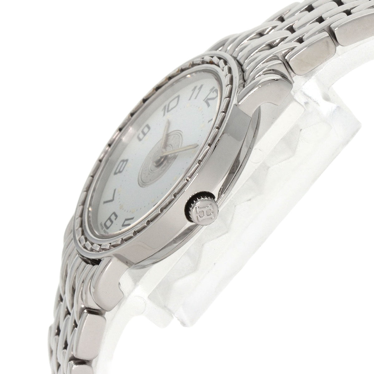 Hermes Watches Quartz Se4.210 Stainless Steel Silver Serie White Dial