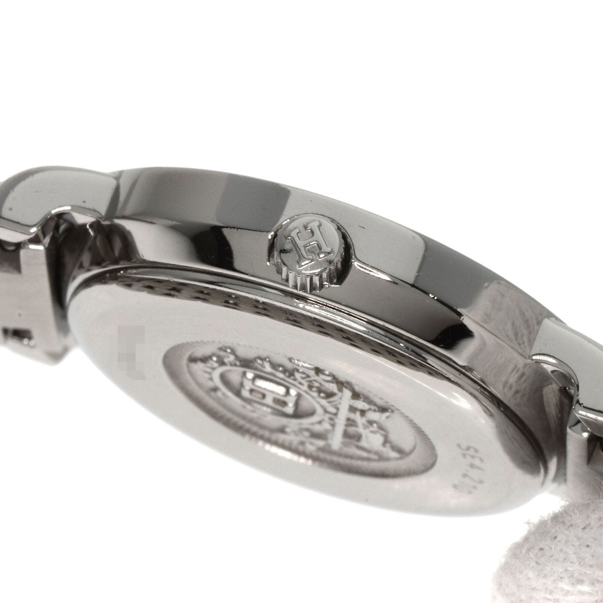 Hermes Watches Quartz Se4.210 Stainless Steel Silver Serie White Dial
