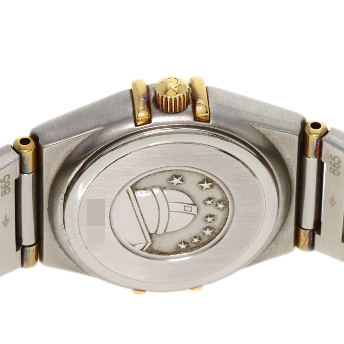 Omega Watches Quartz 1362.70 Stainless Steel , Ssxk18Yg , K18Yg Gold Constellation Ivory Dial Women
