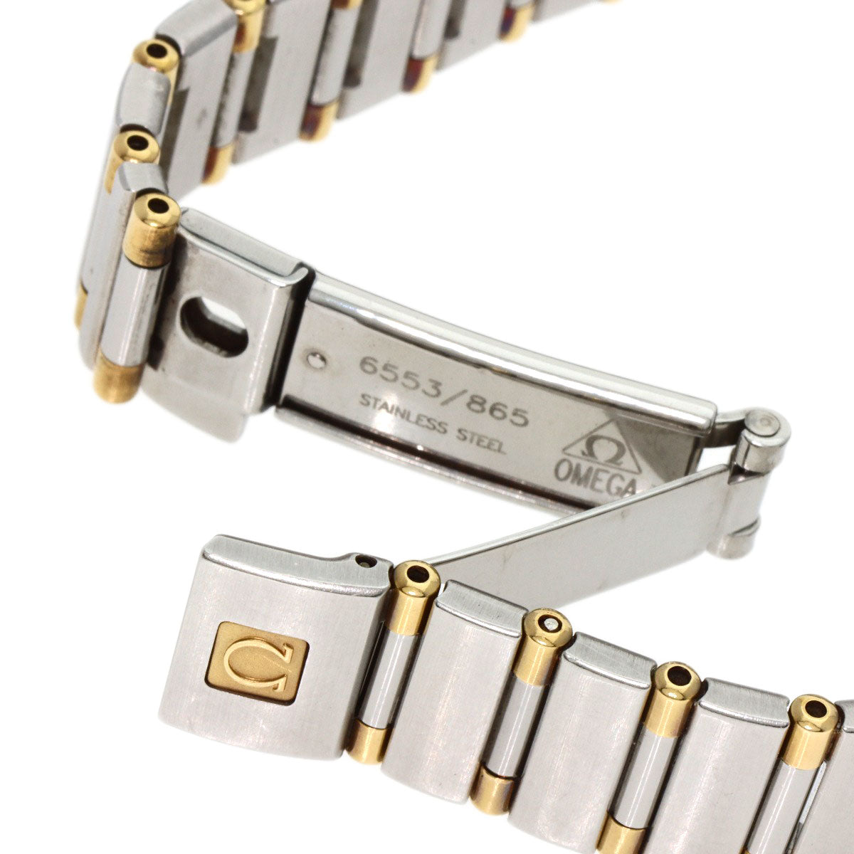 Omega Watches Quartz 1362.70 Stainless Steel , Ssxk18Yg , K18Yg Gold Constellation Ivory Dial Women