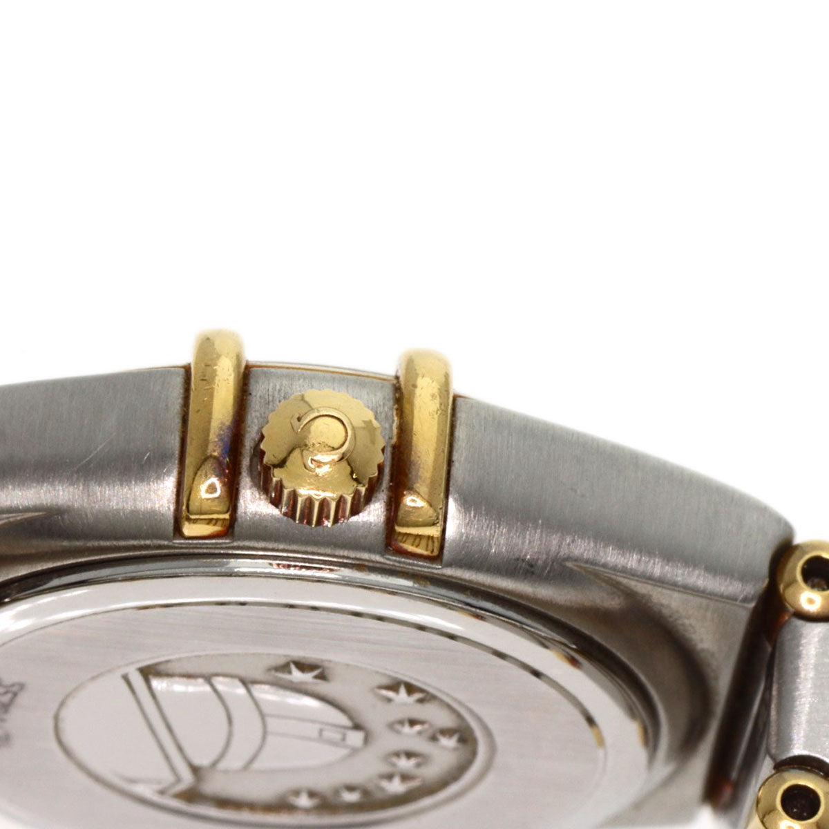 Omega Watches Quartz 1362.70 Stainless Steel , Ssxk18Yg , K18Yg Gold Constellation Ivory Dial Women