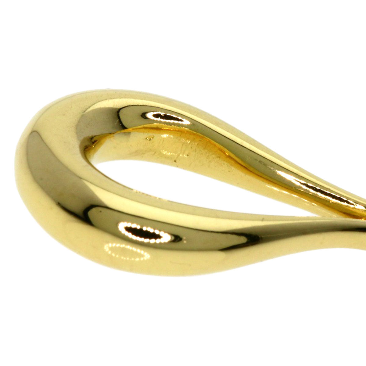 Tiffany&Co. Necklace 18K Yellow Gold Gold Teardrop Open