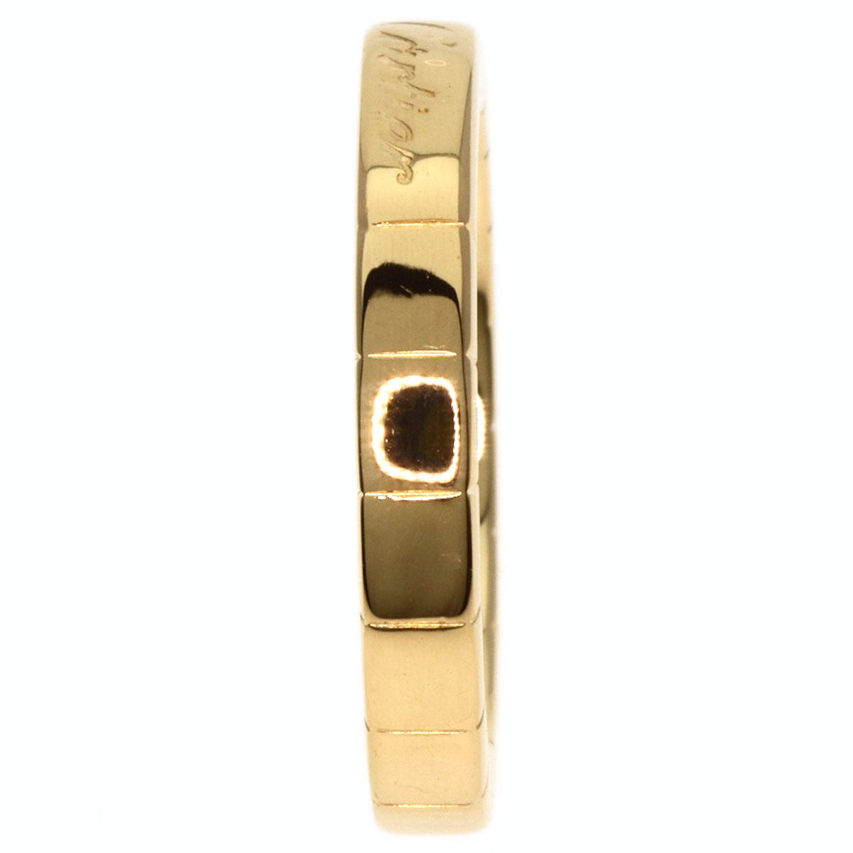 Cartier Ring 18K Yellow Gold Gold Laniere # 48 Women