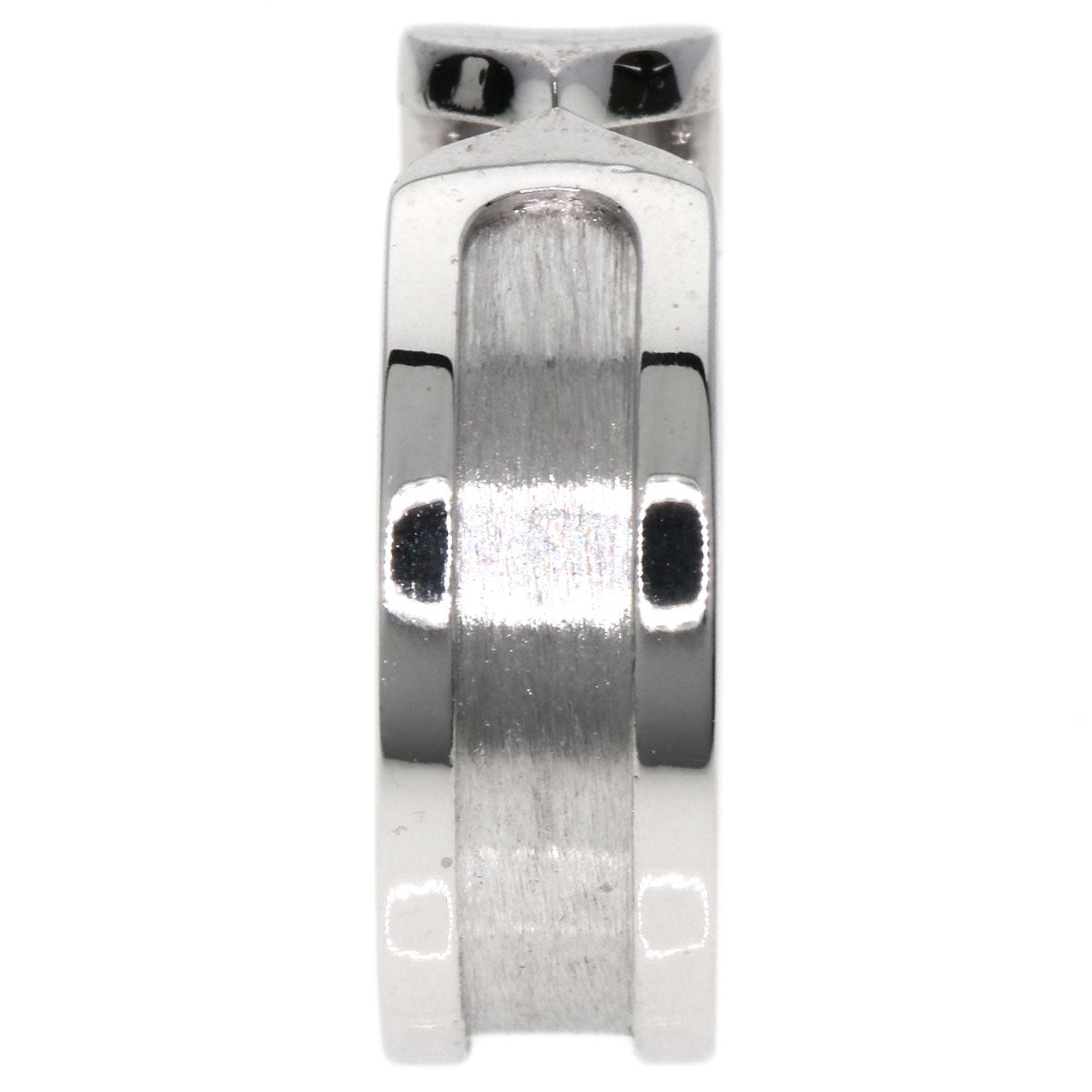 Cartier Ring K18Wg Silver C2 Sm #53