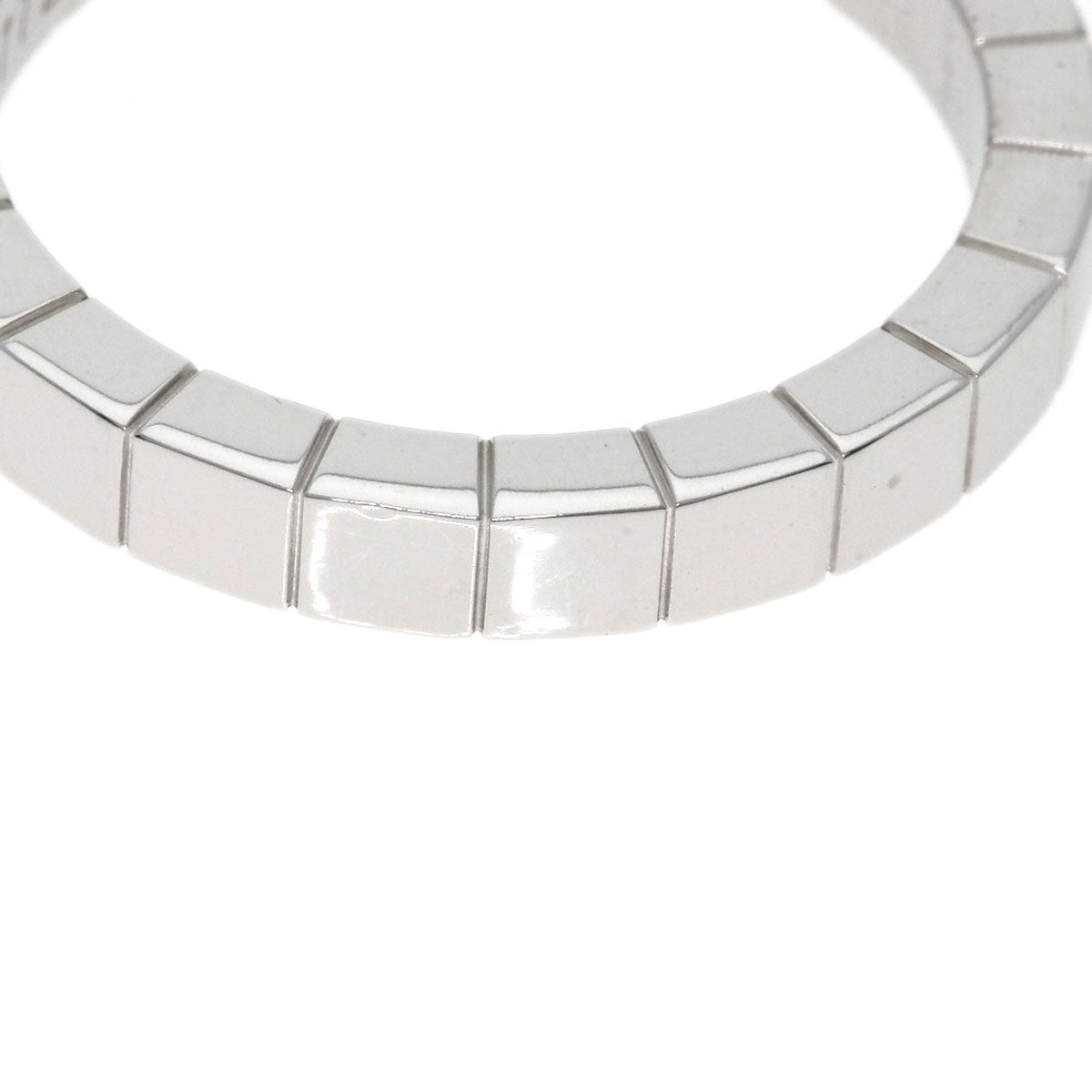 Cartier Ring K18Wg Silver Lanier # 55