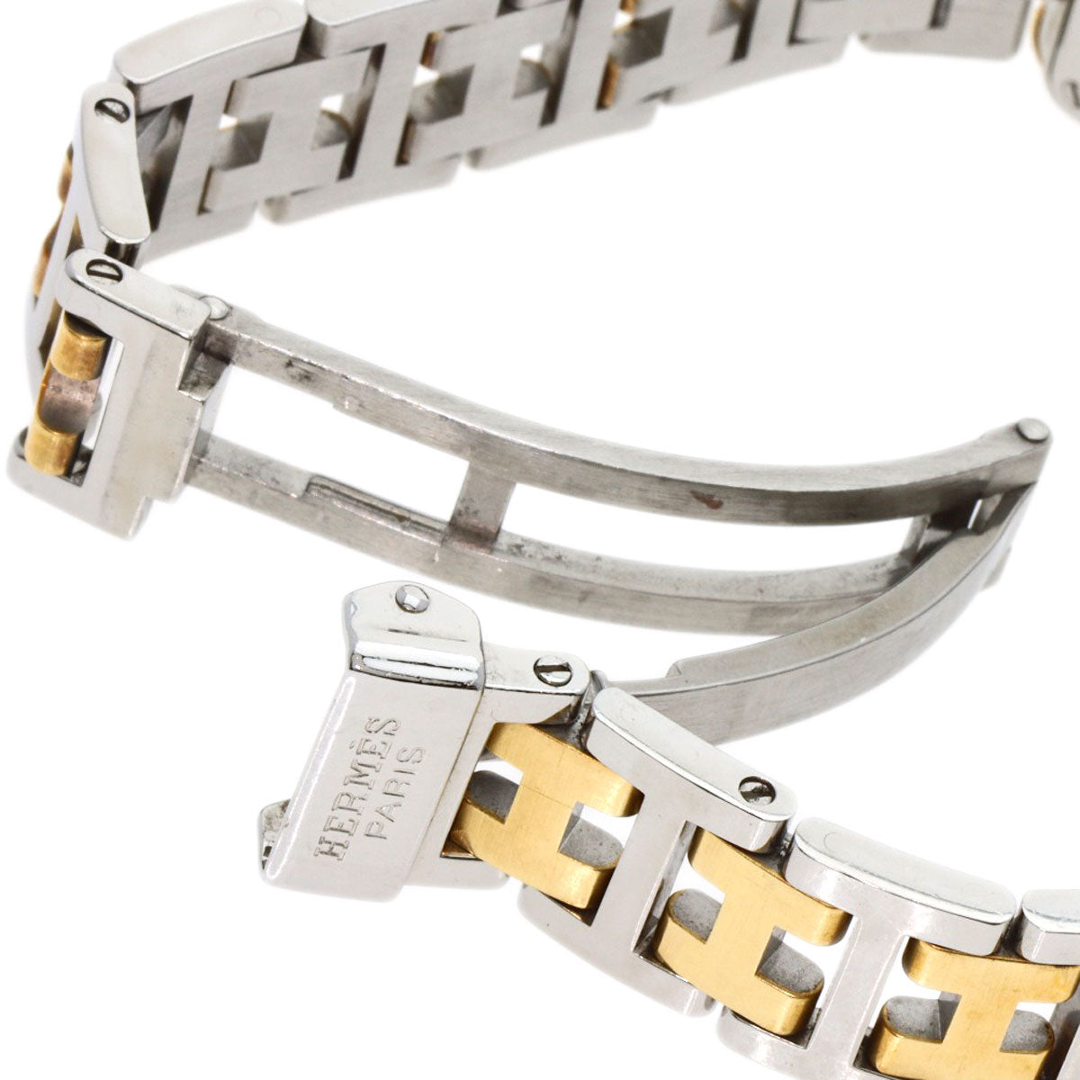 Hermes Watches Quartz Cr1.220 Stainless Steel , Ssxgp Gold Clojure Champagne Gold Dial Women