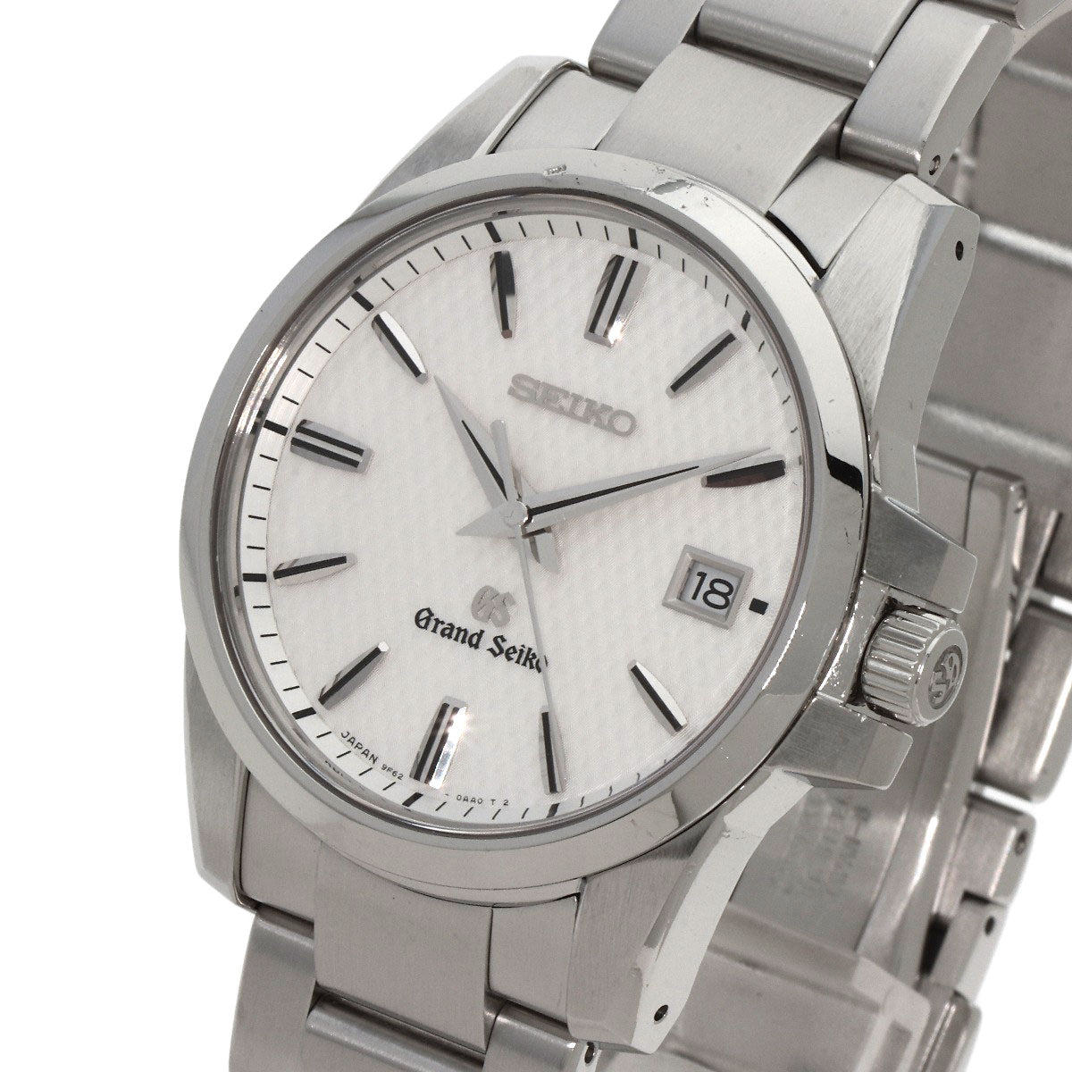 Seiko Watches Quartz Sbgx053 9F62-0Aa1 Stainless Steel Silver Grand Seiko Date White Dial