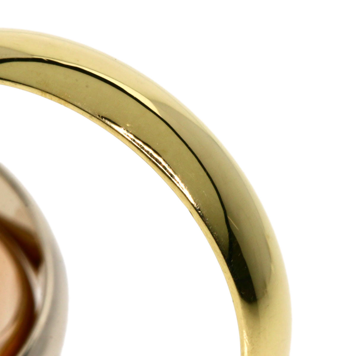 Cartier Ring 18K Yellow Gold Gold Trinity #51