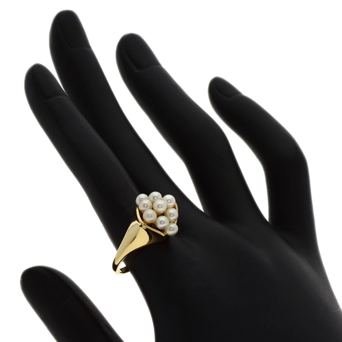 Mikimoto Ring 18K Yellow Gold Gold Pearl