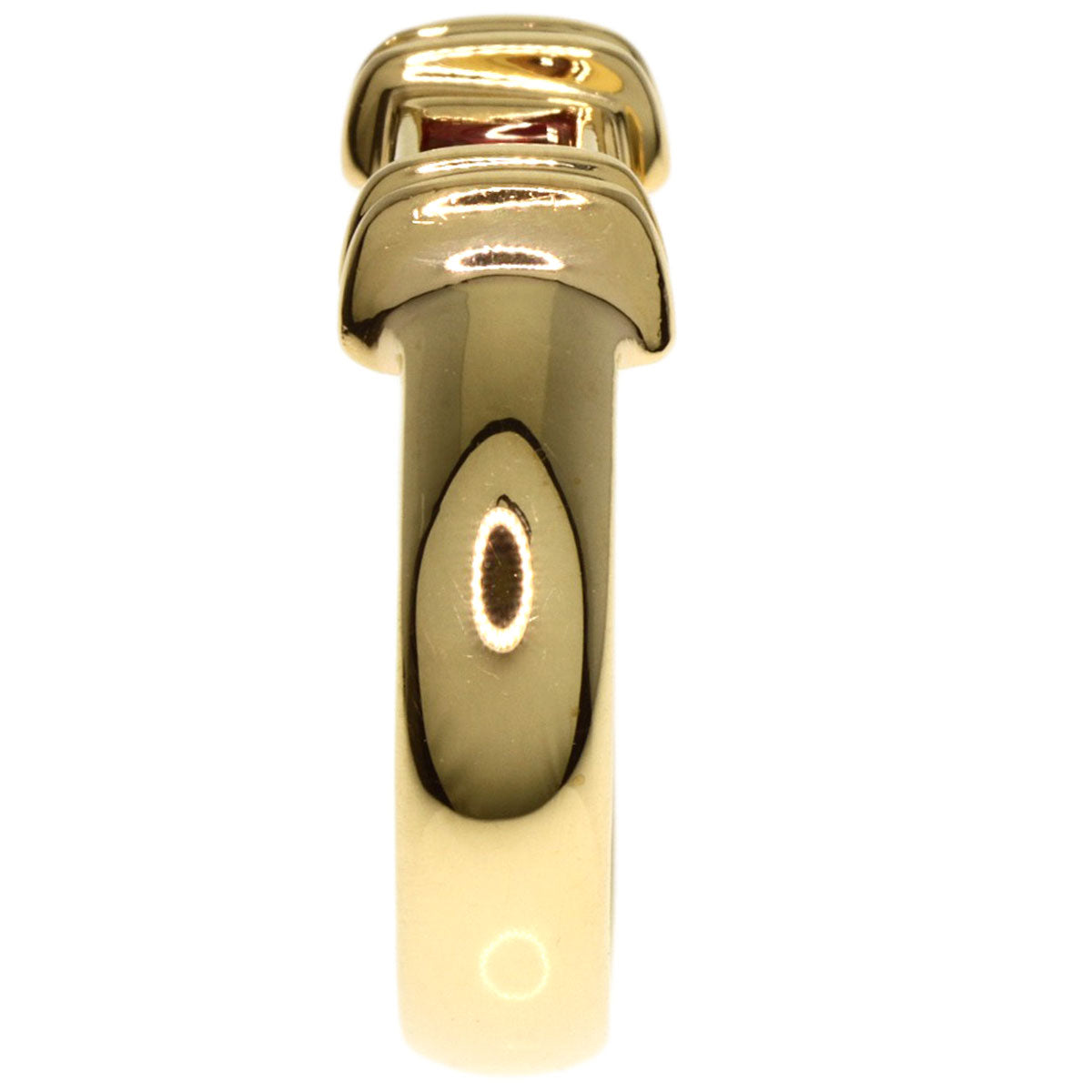 Tiffany&Co. Ring 18K Yellow Gold Gold Stacking Ruby