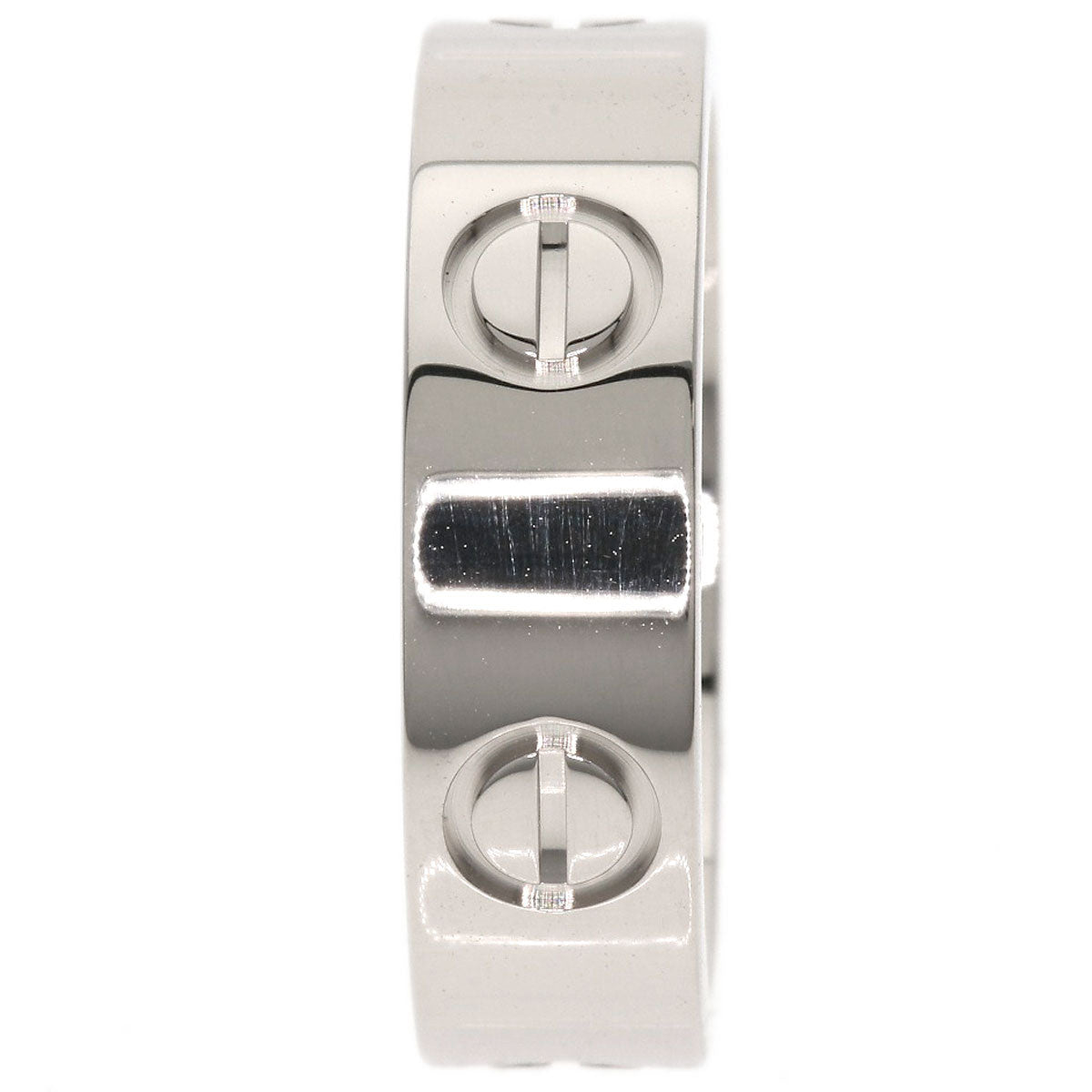 Cartier Ring K18Wg Silver Love Ring #53
