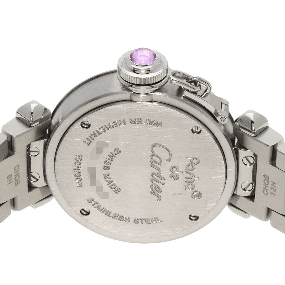 Cartier Watches Quartz W3140008 Stainless Steel Silver Mispacha Pink Dial