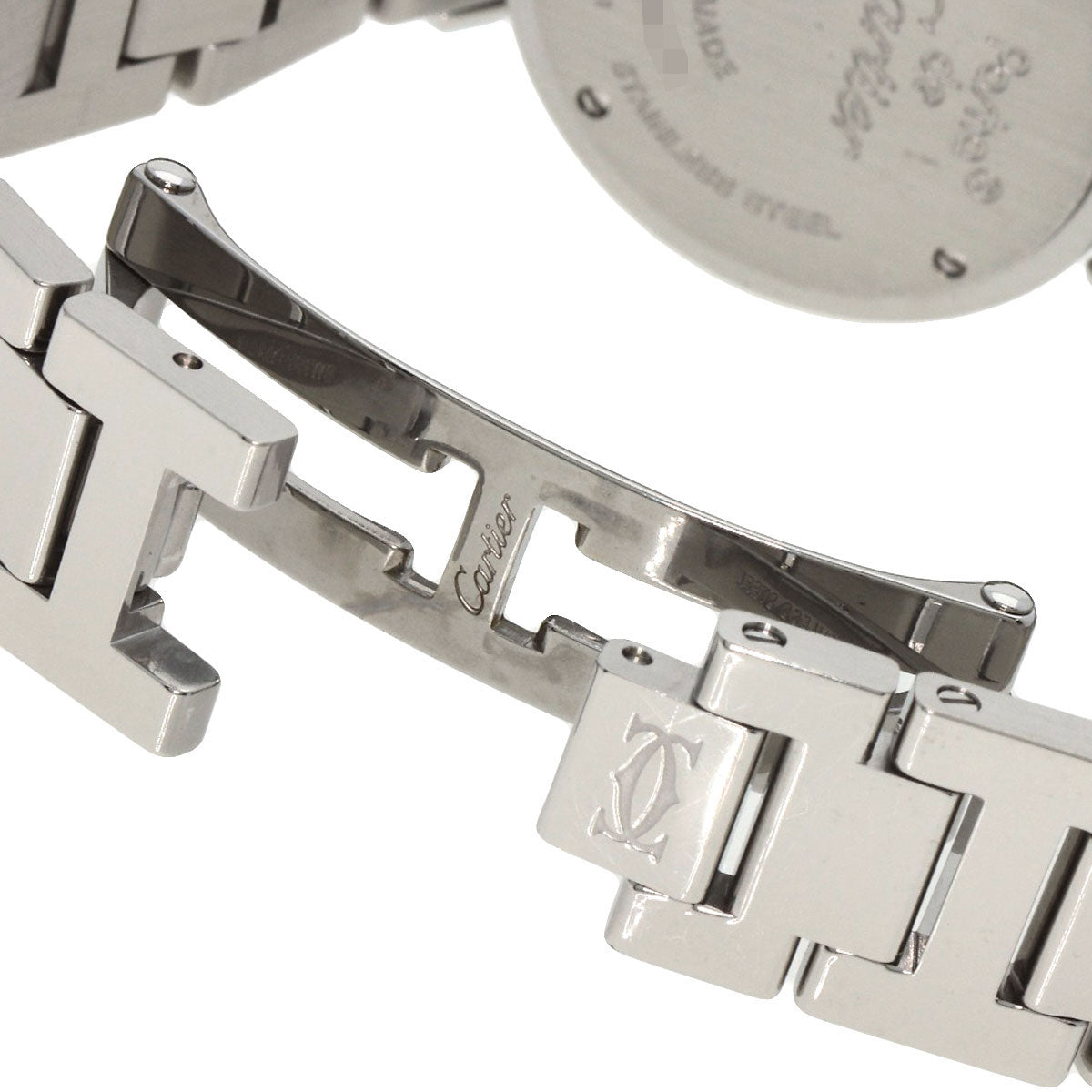 Cartier Watches Quartz W3140008 Stainless Steel Silver Mispacha Pink Dial