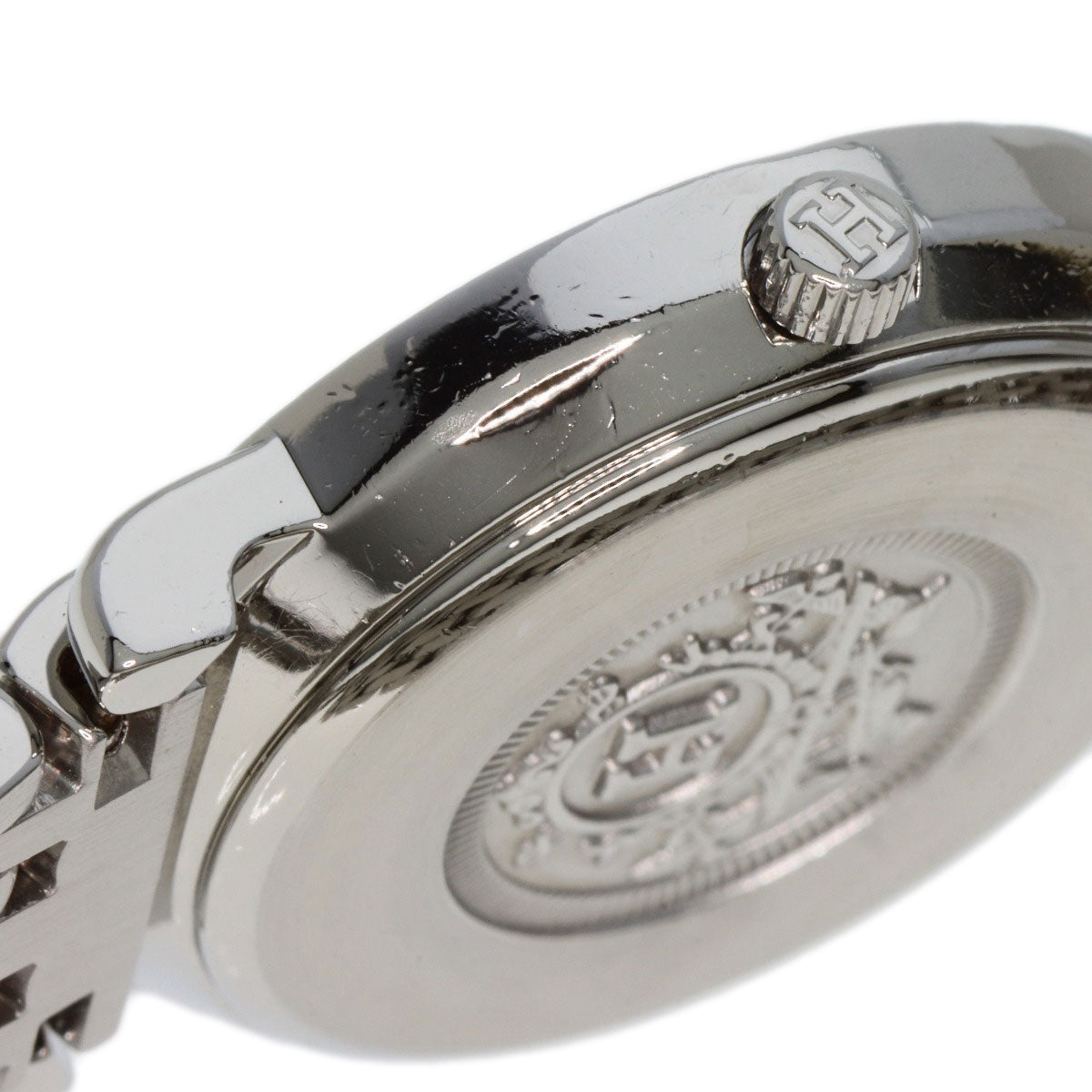 Hermes Watches Quartz Se4.220 Stainless Steel Gold Serie Ivory Dial