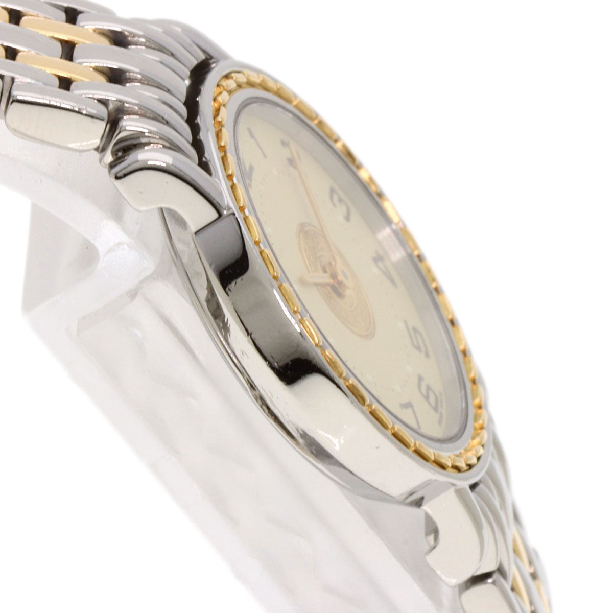 Hermes Watches Quartz Se4.220 Stainless Steel Gold Serie Ivory Dial