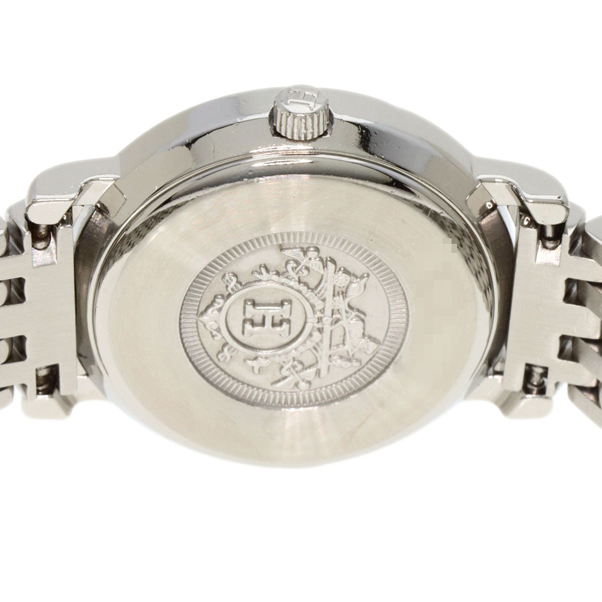 Hermes Watches Quartz Se4.220 Stainless Steel Gold Serie Ivory Dial