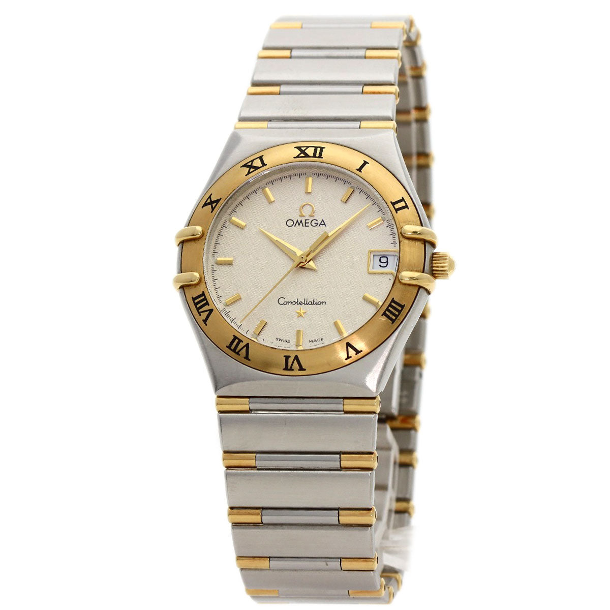 Omega Watches Quartz 1312.30 Stainless Steel Gold