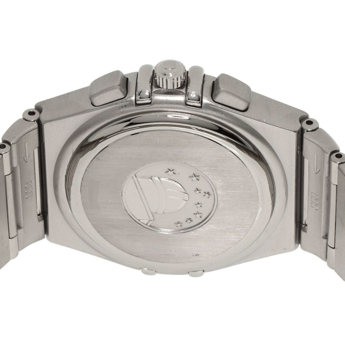 Omega Watches Quartz 1542.40 Stainless Steel Silver Constellation Gray Dial