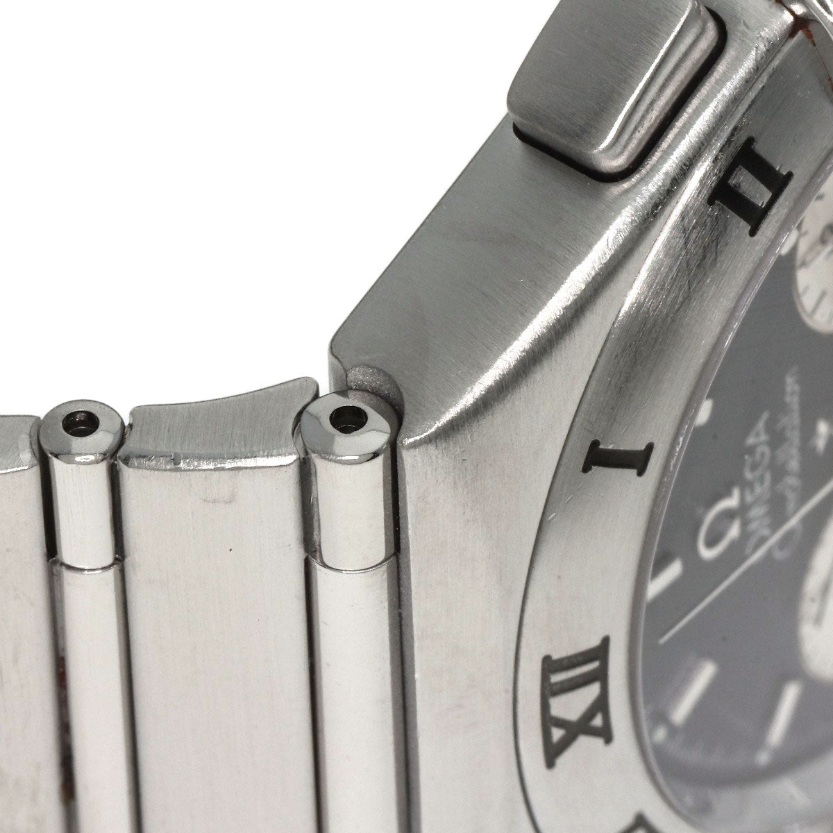 Omega Watches Quartz 1542.40 Stainless Steel Silver Constellation Gray Dial