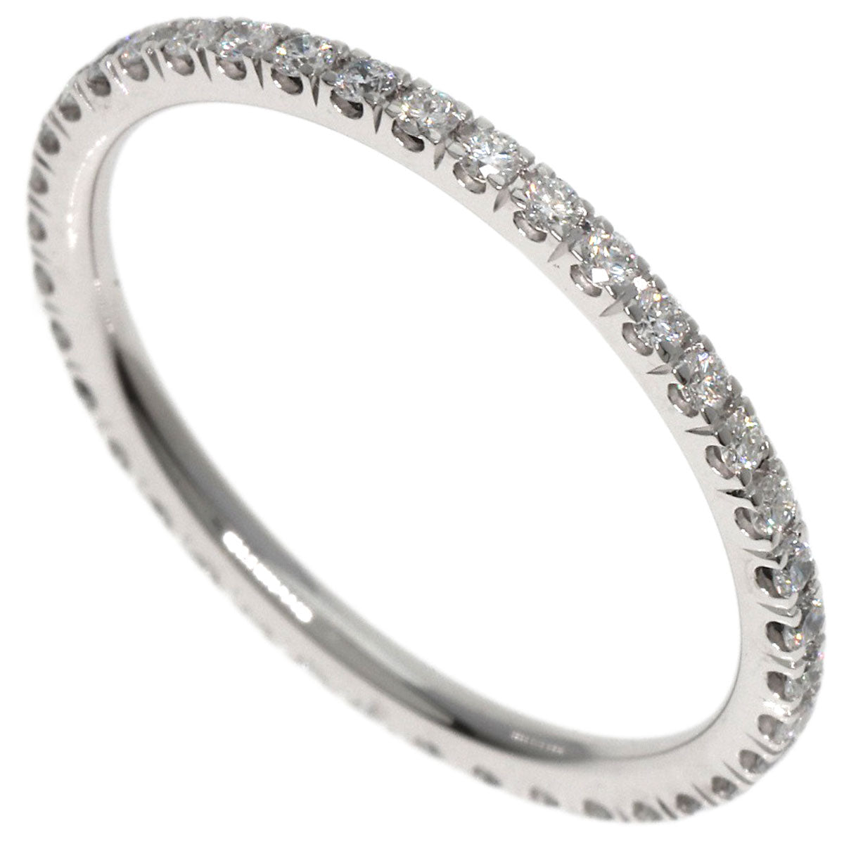 Van Cleef & Arpels Ring K18Wg Silver Felicite Eternity #49