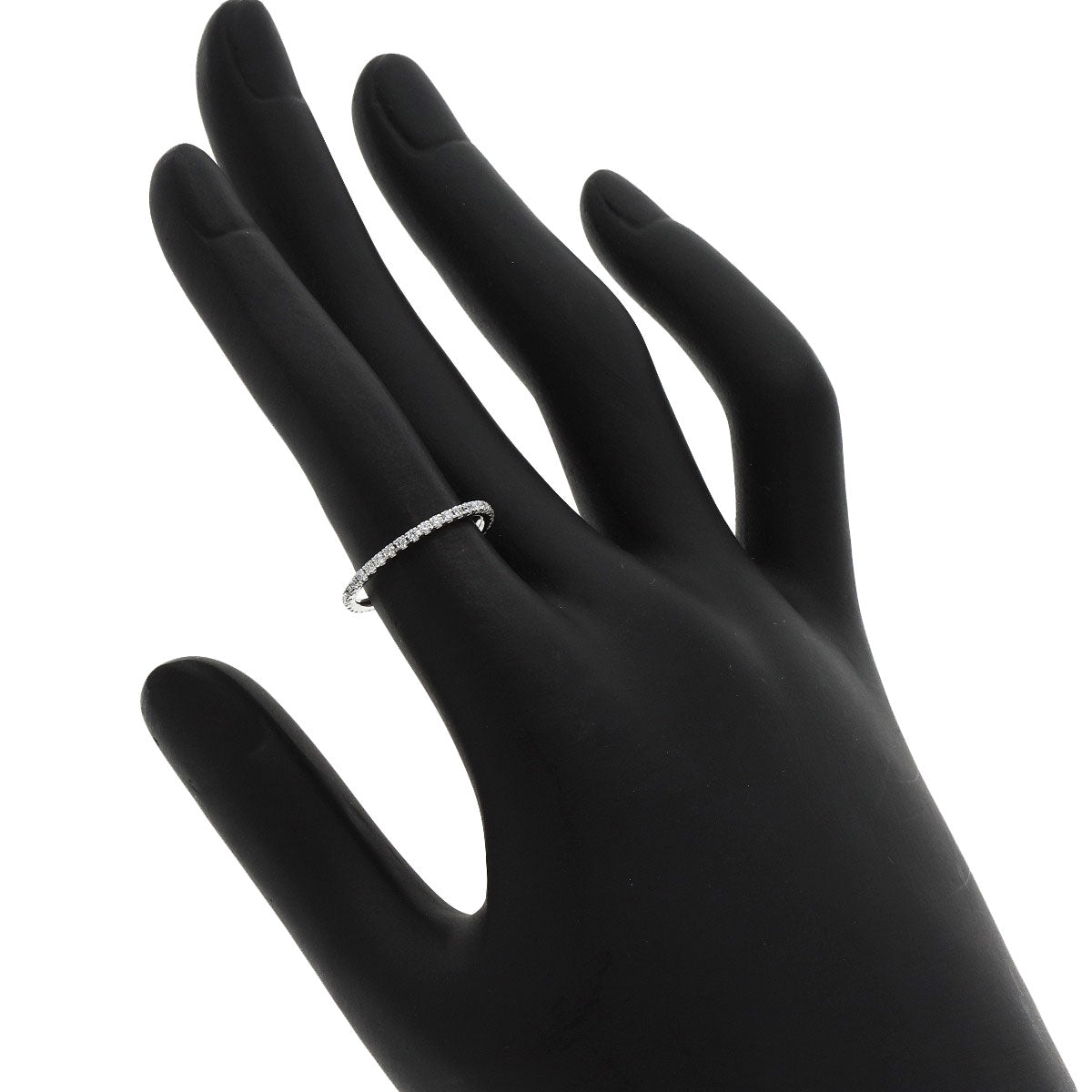 Van Cleef & Arpels Ring K18Wg Silver Felicite Eternity #49