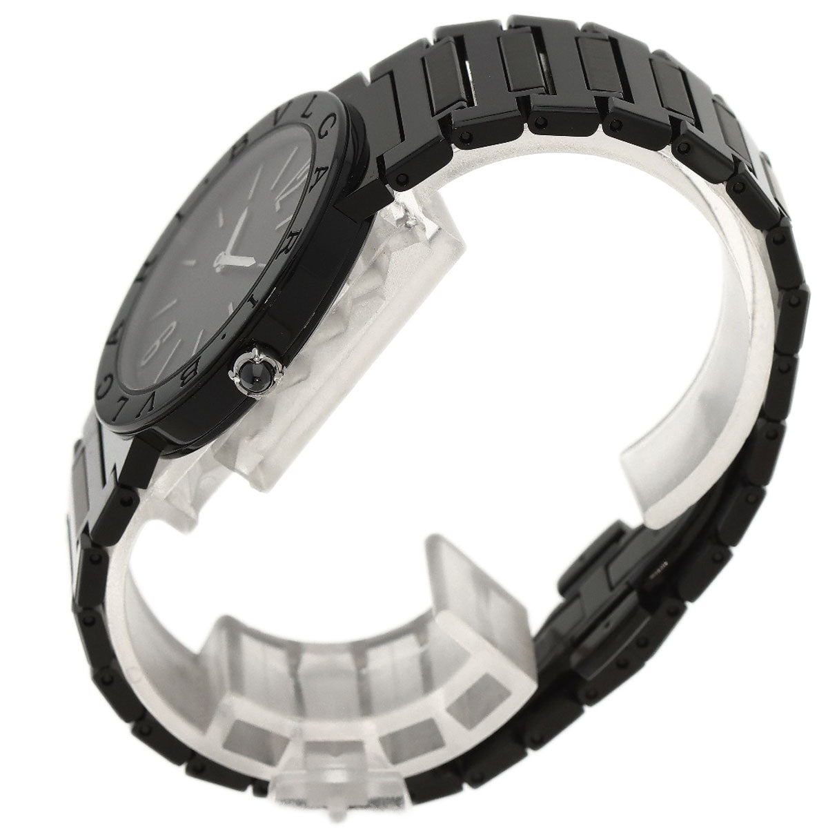 Bvlgari Watches Quartz Bb33S Stainless Steel , Stainless Steel Black Bulgari Bulgari Black