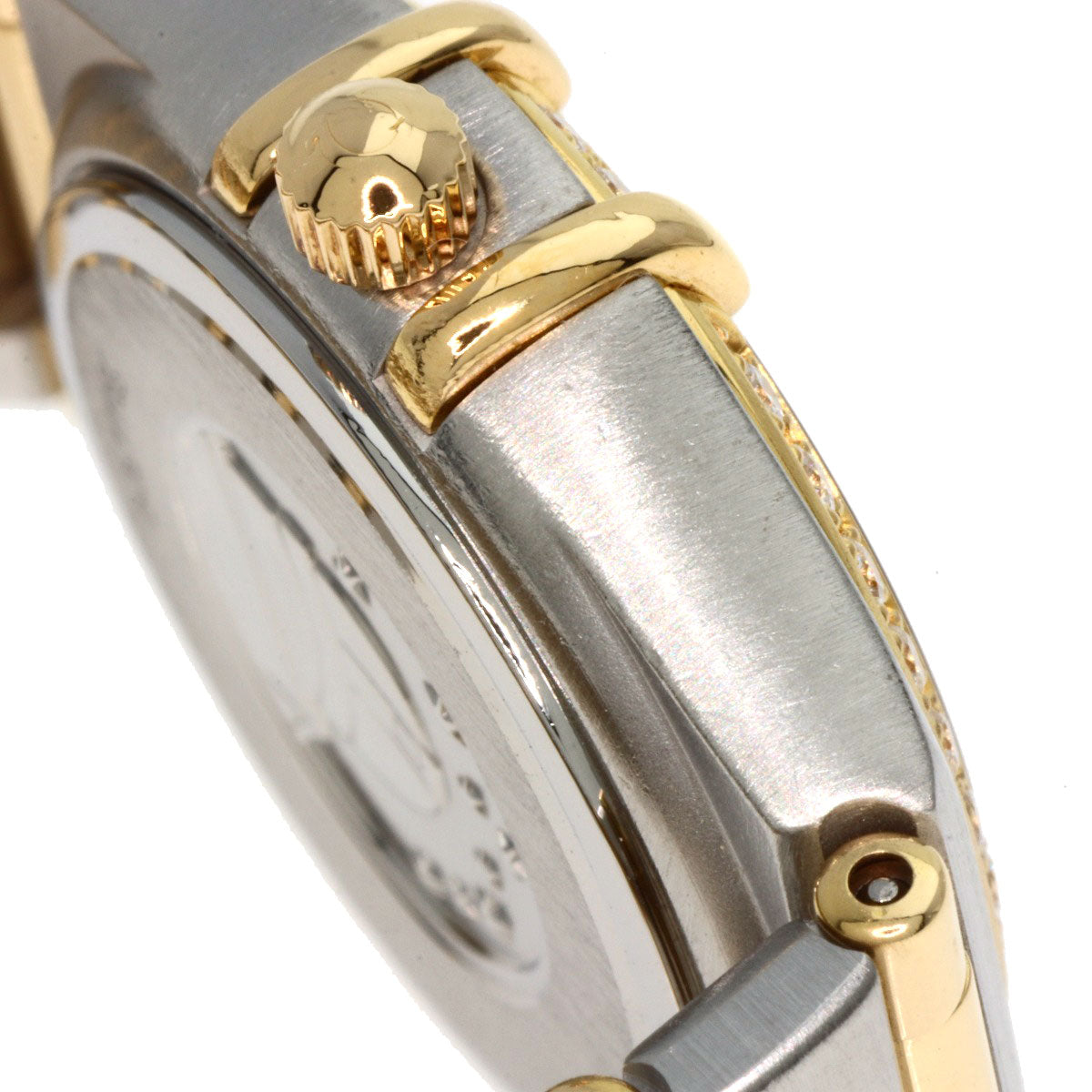 Omega Watches Quartz 1267.15.00 Stainless Steel, Ssxk18Yg, Diamond Silver Constellation 12P Bezel