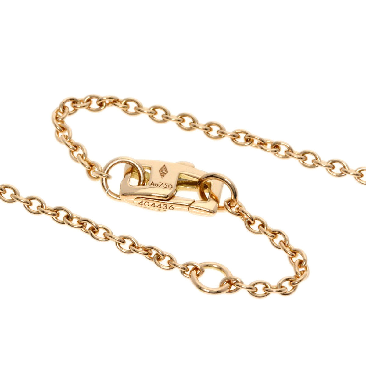 Louis Vuitton Necklace 18K Pink Gold Gold Monogram Saint Nacr