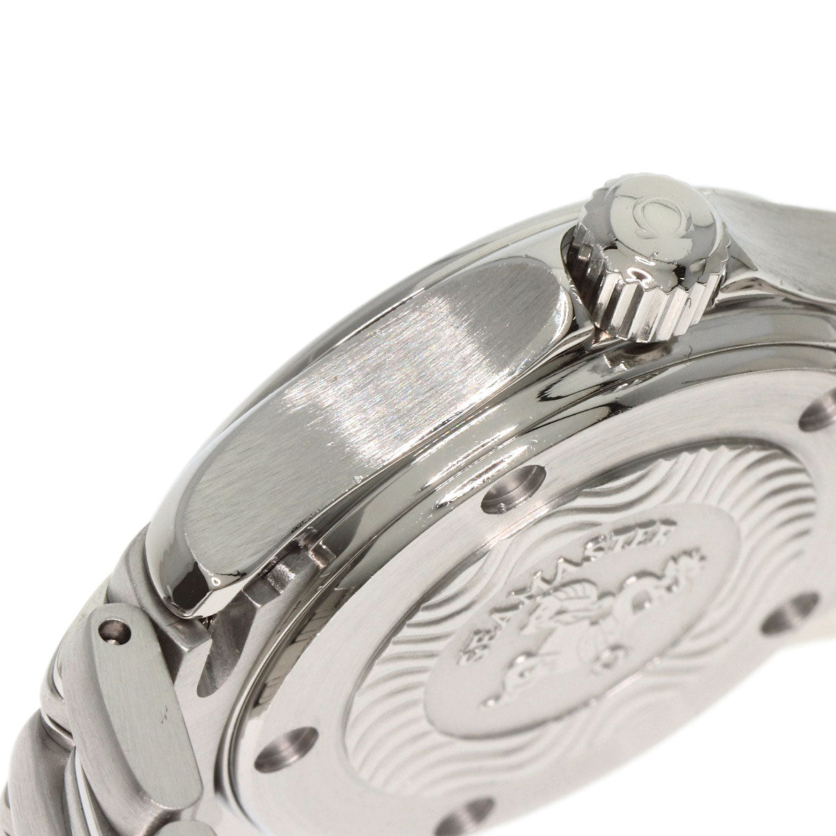 Omega Watches Quartz 2581.31 Stainless Steel , Stainless Steel Silver Seamaster Silver Dial Women