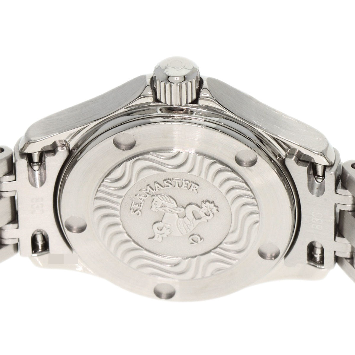 Omega Watches Quartz 2581.31 Stainless Steel , Stainless Steel Silver Seamaster Silver Dial Women