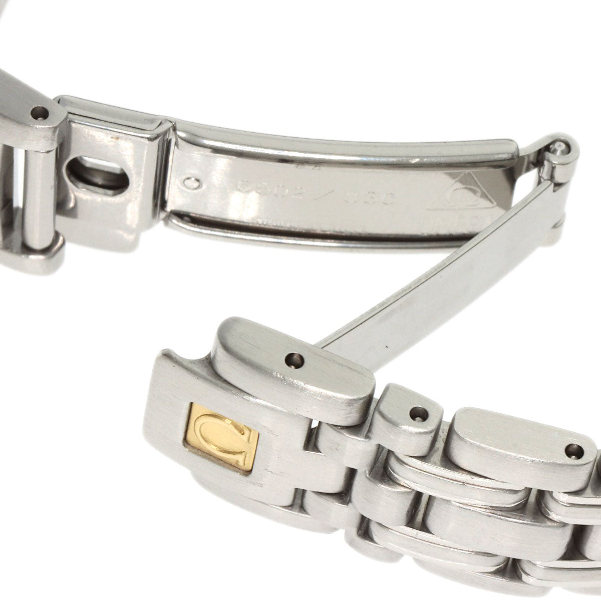 Omega Watches Quartz 2581.31 Stainless Steel , Stainless Steel Silver Seamaster Silver Dial Women