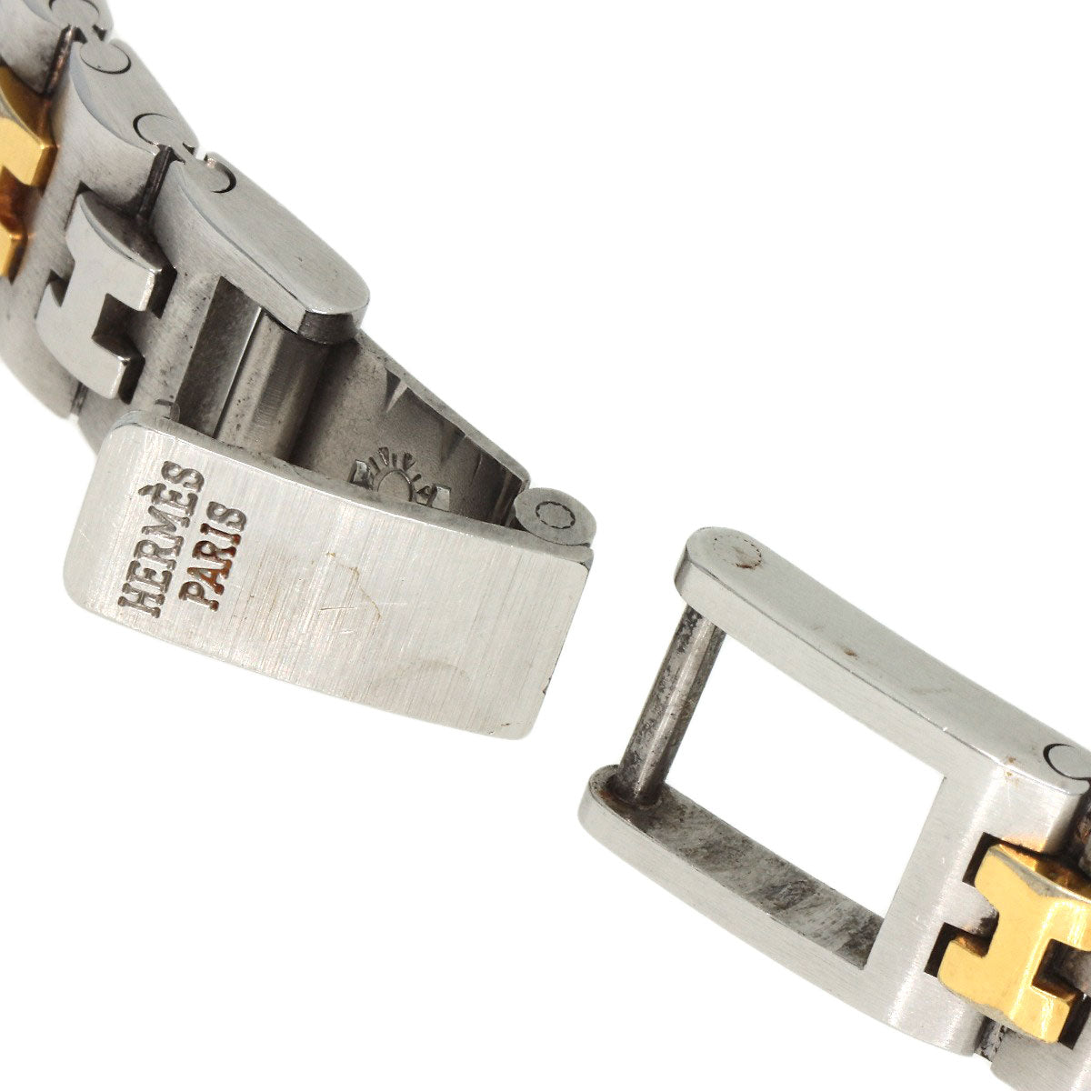 Hermes Watches Quartz Stainless Steel , Ssxgp Gold Olympia Ivory Dial Women