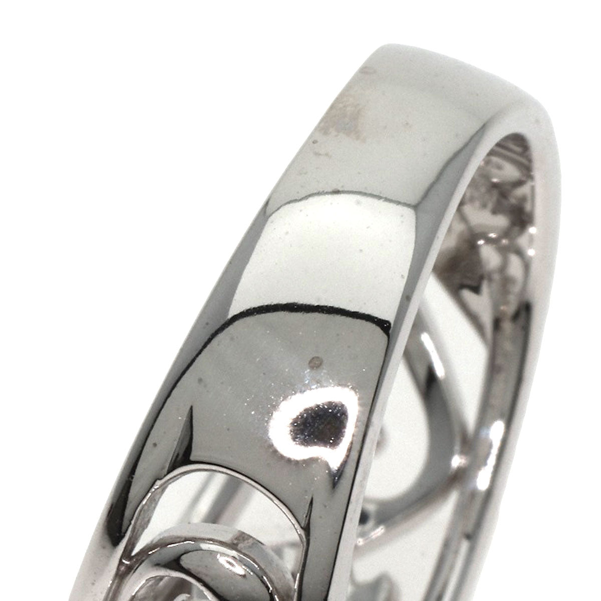 Mikimoto Ring K18Wg Silver Design