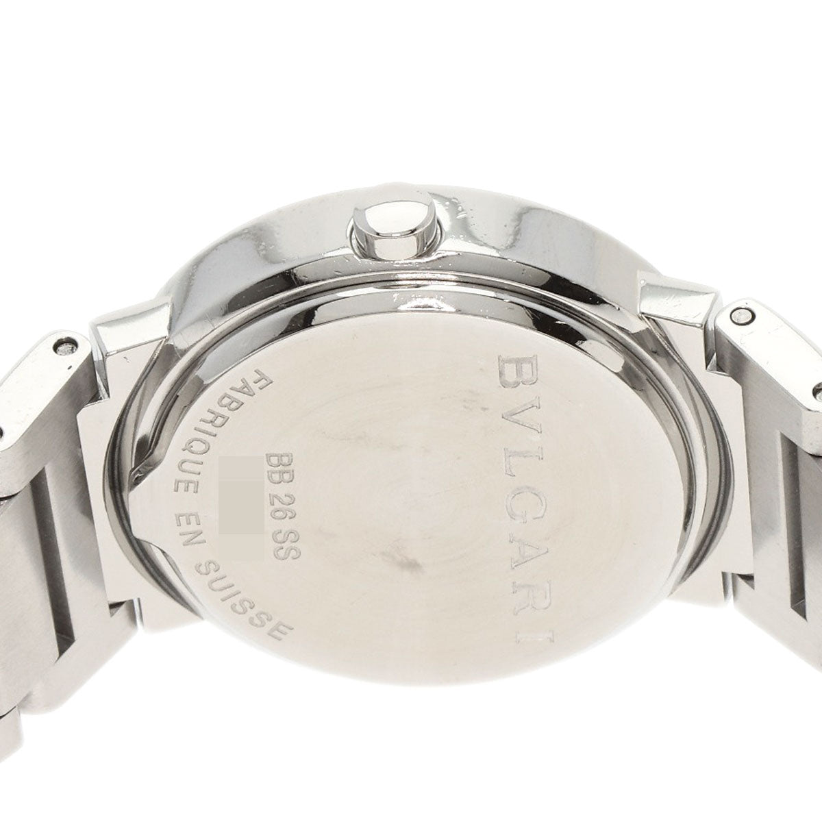 Bvlgari Watches Quartz Bb26Ss Stainless Steel , Stainless Steel Silver Bvlgari Bvlgari 12P Diamond