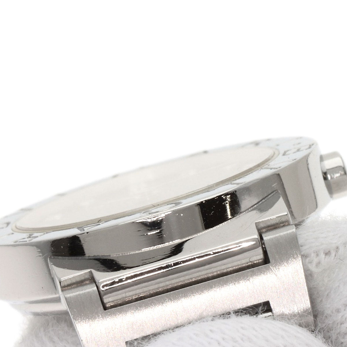 Bvlgari Watches Quartz Bb26Ss Stainless Steel , Stainless Steel Silver Bvlgari Bvlgari 12P Diamond