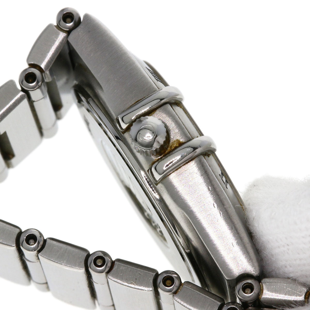 Omega Watches Quartz 1572.30 Stainless Steel , Stainless Steel Silver Constellation Silver Dial