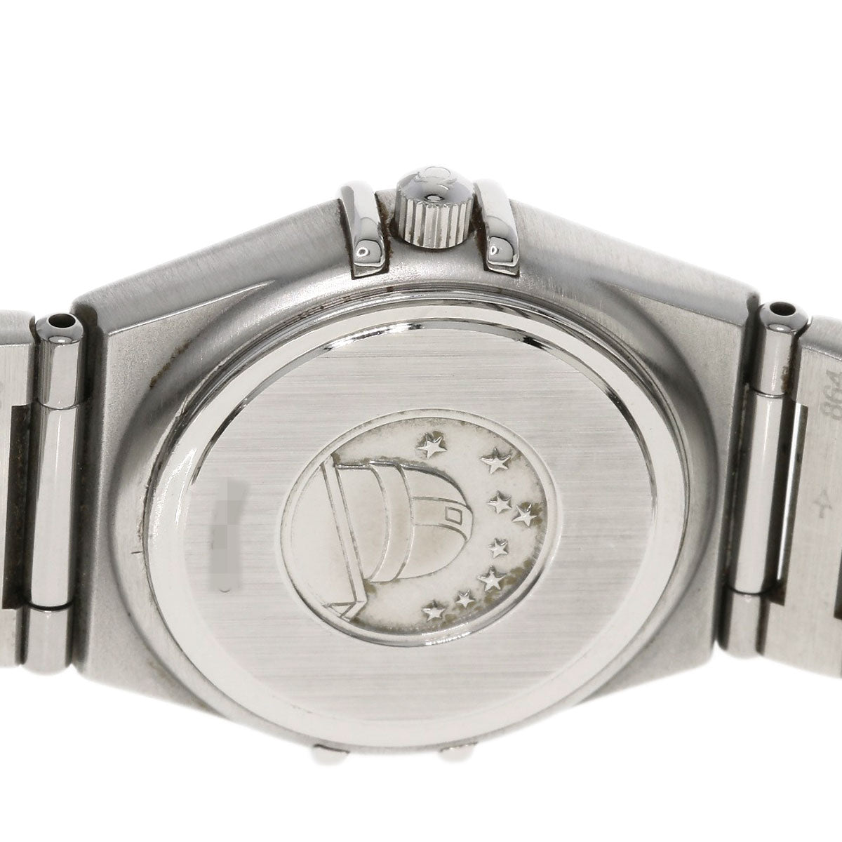 Omega Watches Quartz 1572.30 Stainless Steel , Stainless Steel Silver Constellation Silver Dial