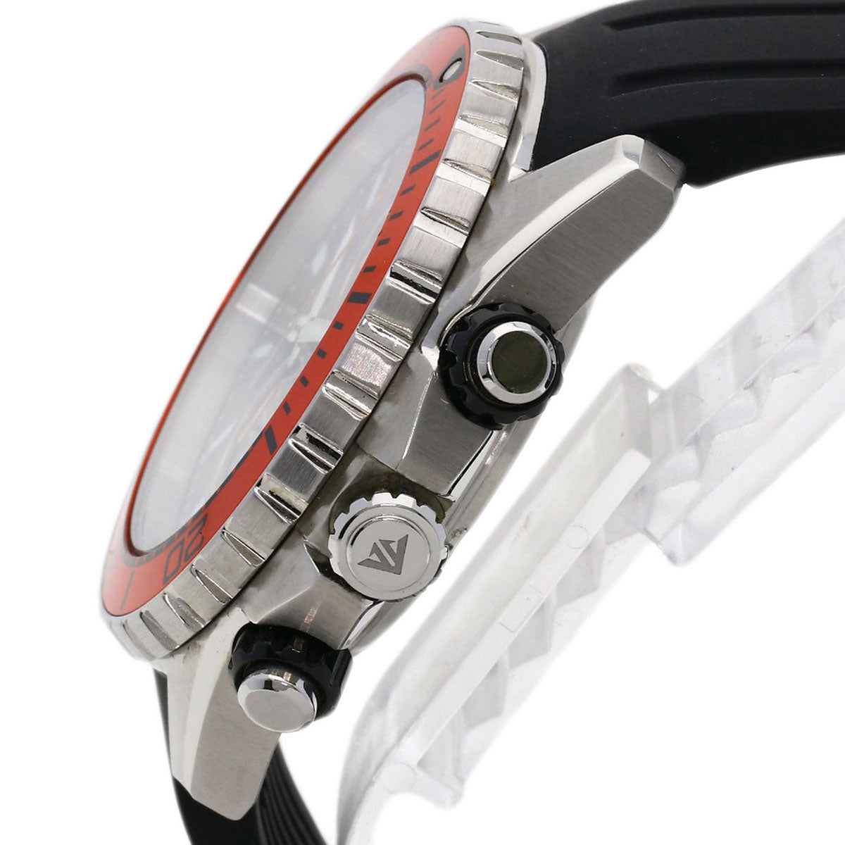 Citizen Watches Eco Drive Ca0718-21E Stainless Steel, Rubber Silver Promaster Diver 200 Black Dial