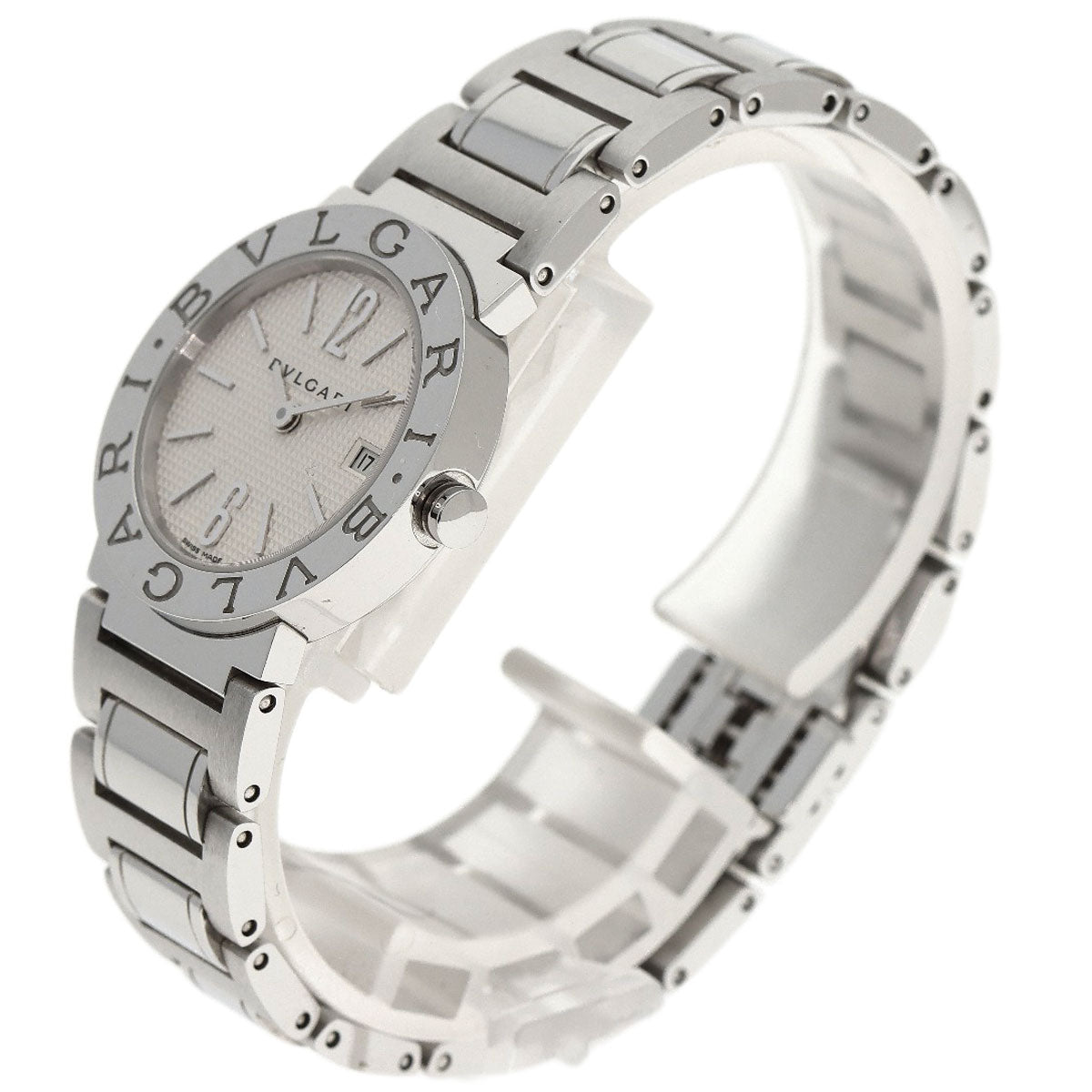 Bvlgari Watches Quartz Bbl26S Stainless Steel , Stainless Steel Silver Bulgari Bulgari Silver Dial