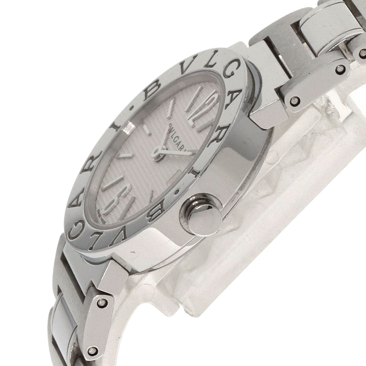 Bvlgari Watches Quartz Bbl26S Stainless Steel , Stainless Steel Silver Bulgari Bulgari Silver Dial