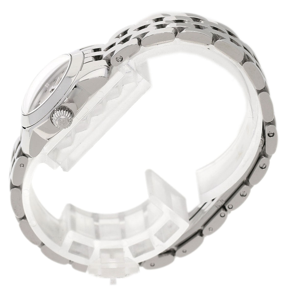 Baume & Mercier Watches Quartz Stainless Steel Silver Kay Platn Silver Dial