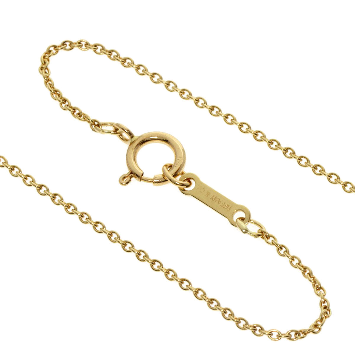 Tiffany&Co. Necklace 18K Yellow Gold Gold Bean