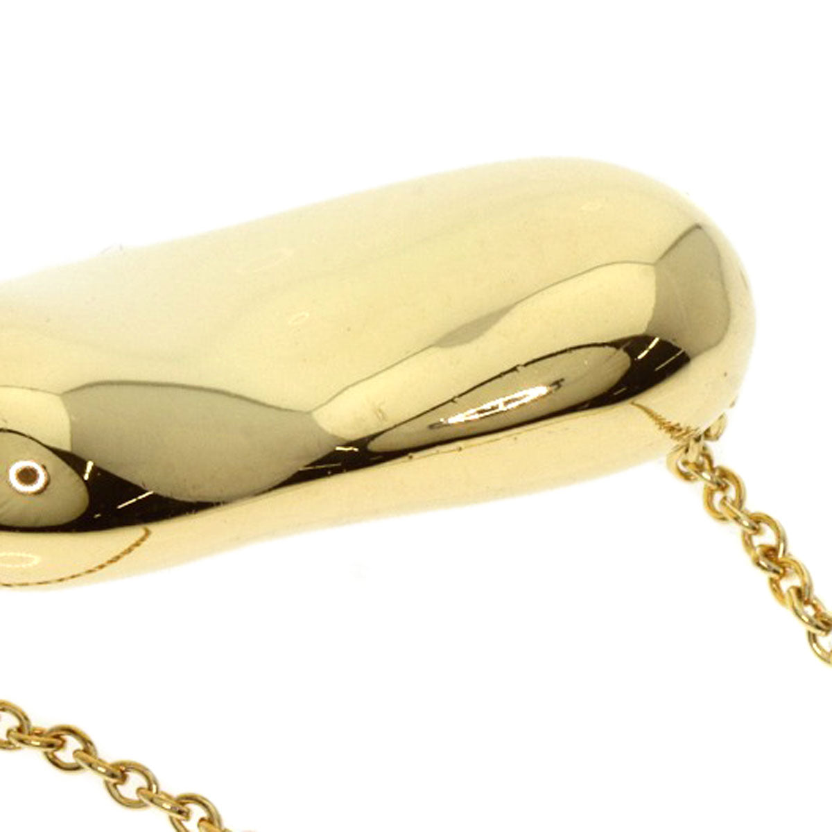 Tiffany&Co. Necklace 18K Yellow Gold Gold Bean