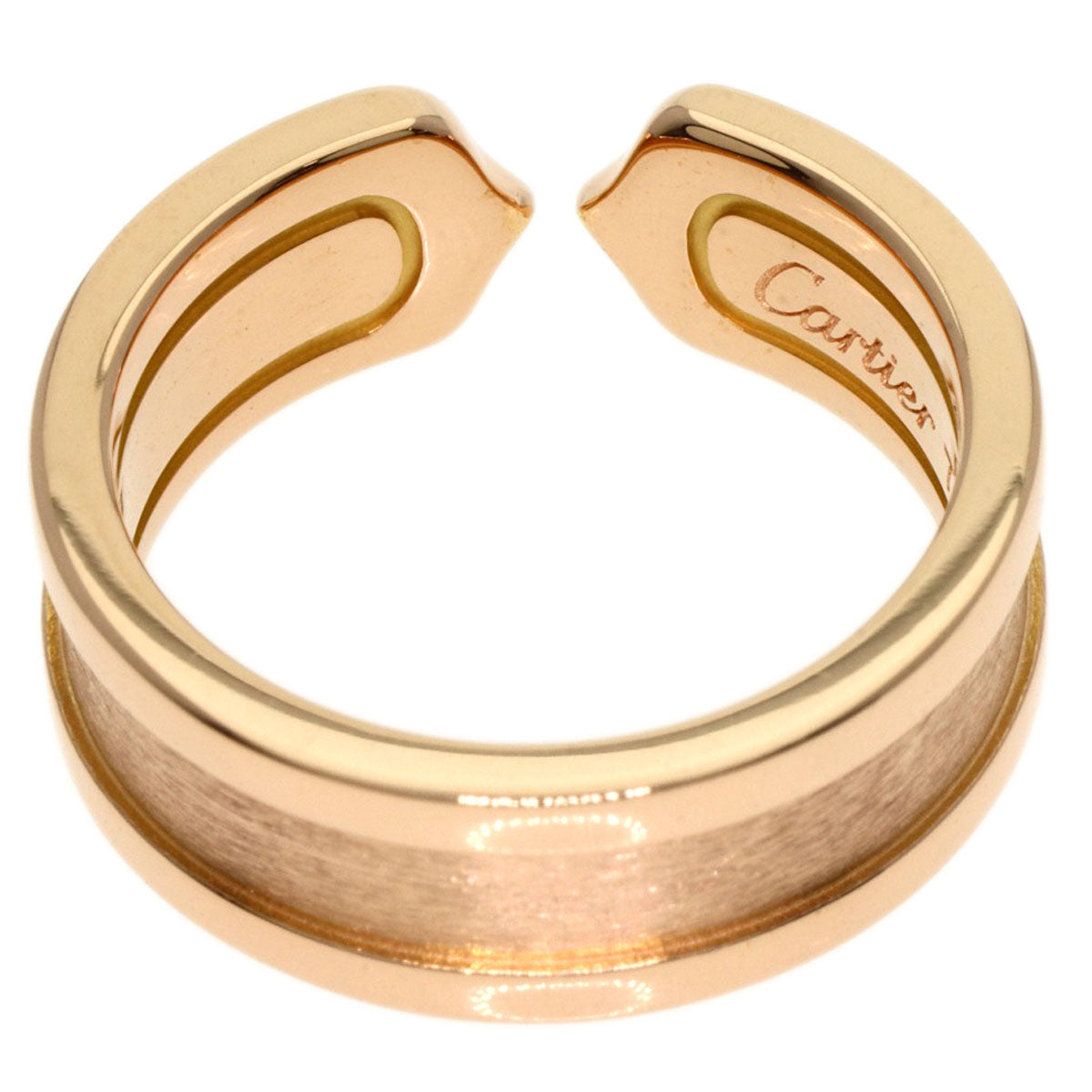 Cartier Ring 18K Pink Gold Gold C2 #49