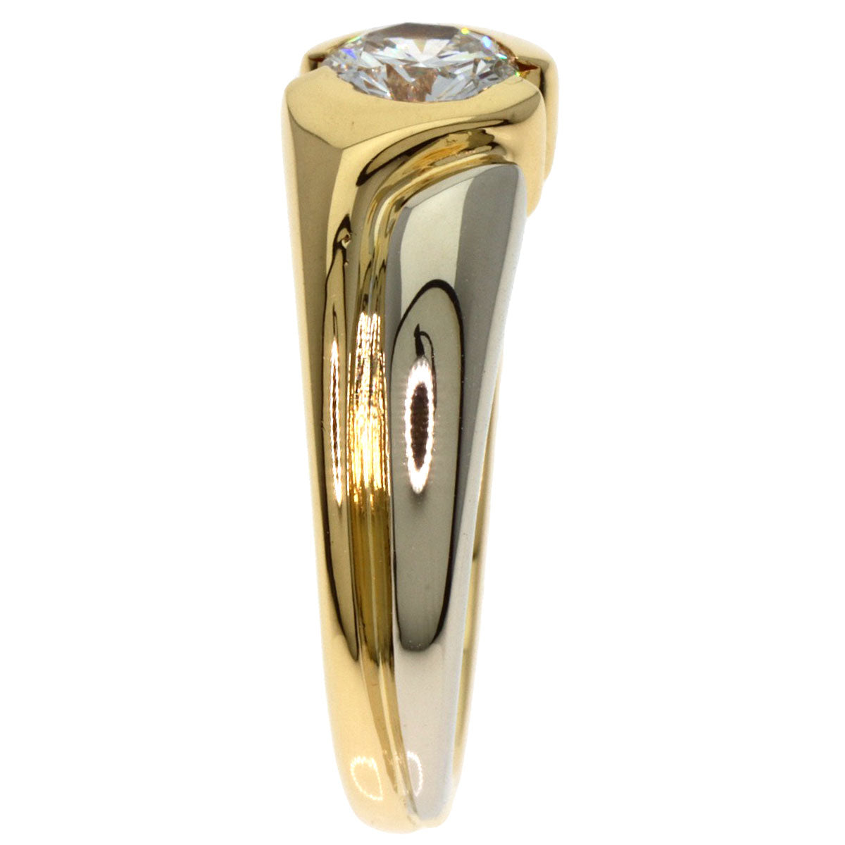 Bvlgari Ring 18K Yellow Gold Gold Vintage Diamond