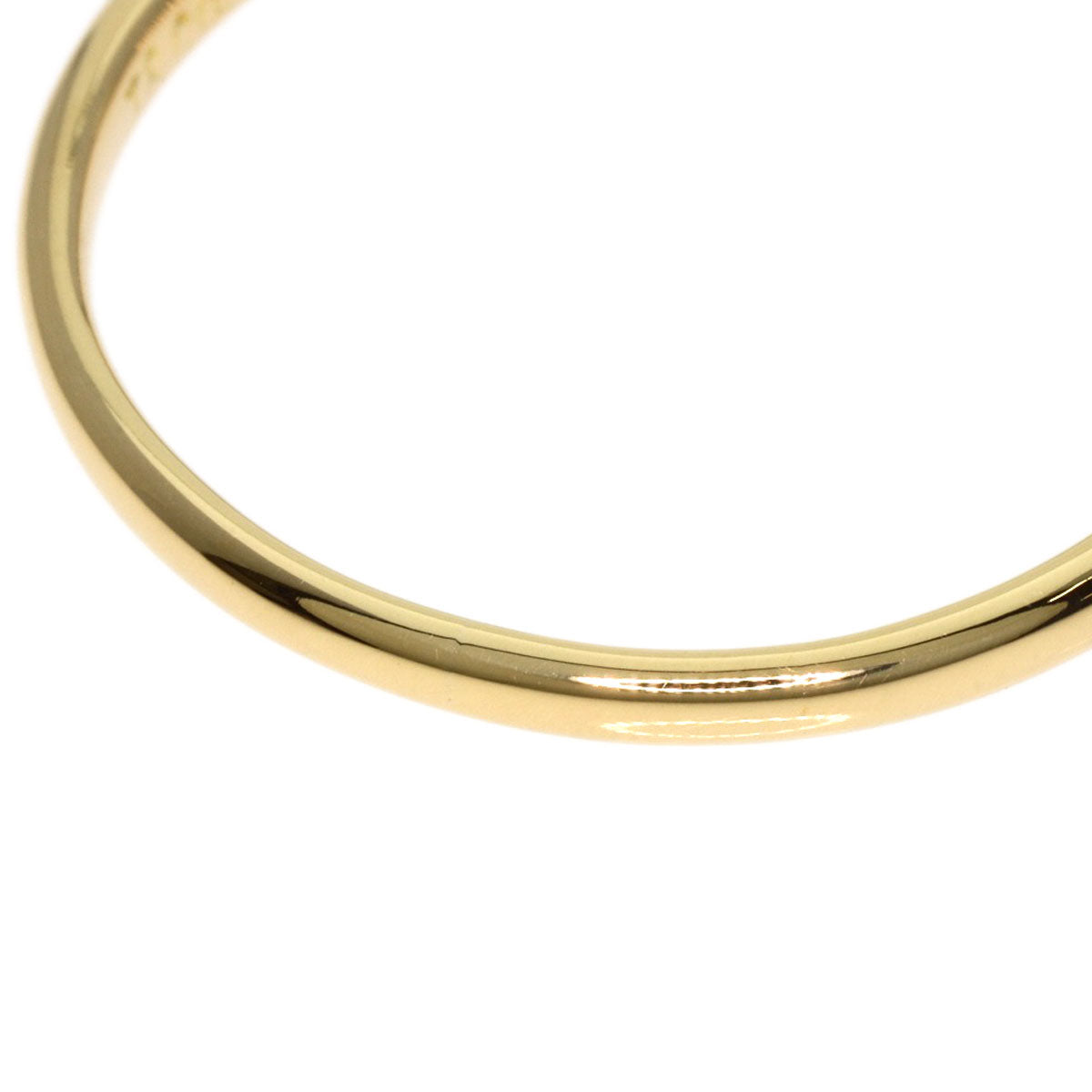 Tiffany&Co. Ring 18K Yellow Gold Gold Curved Band Women