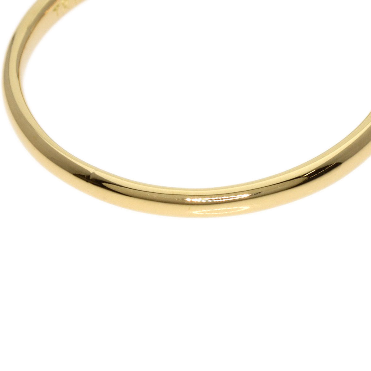 Tiffany&Co. Ring 18K Yellow Gold Gold Curved Band Women